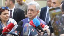 Serzh Sargsyan criticizes May 28 military parade