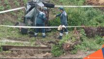 При въезде в село Брнакот автомобиль скатился около 10 м и оказался в соседнем парке