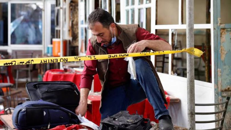 Blast at Damascus cafe kills nine, wounds 20