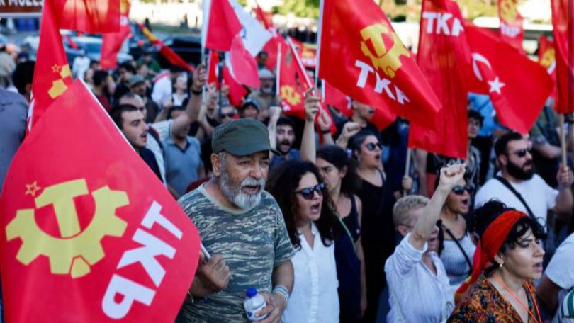 More than 100 detained at anti-NATO protests in Turkey