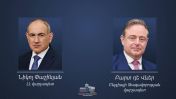 Pashinyan congratulates Belgian PM on national holiday