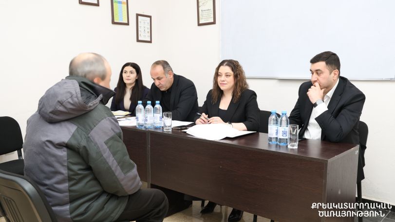 ՔԿԾ ղեկավարներն ընդունել են «Սևան» ՔԿՀ-ի ցմահ դատապարտյալներին