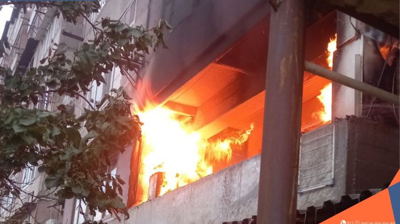 House fire reported in Armenian village
