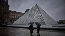 Rain leaks into Louvre's Cimabue exhibition