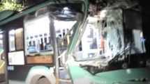Bus crash in Yerevan leaves three injured