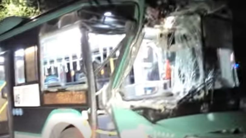 Bus crash in Yerevan leaves three injured