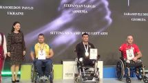 Armenia's Sargis Stepanyan wins World Para-Armwrestling Championship in Bulgaria