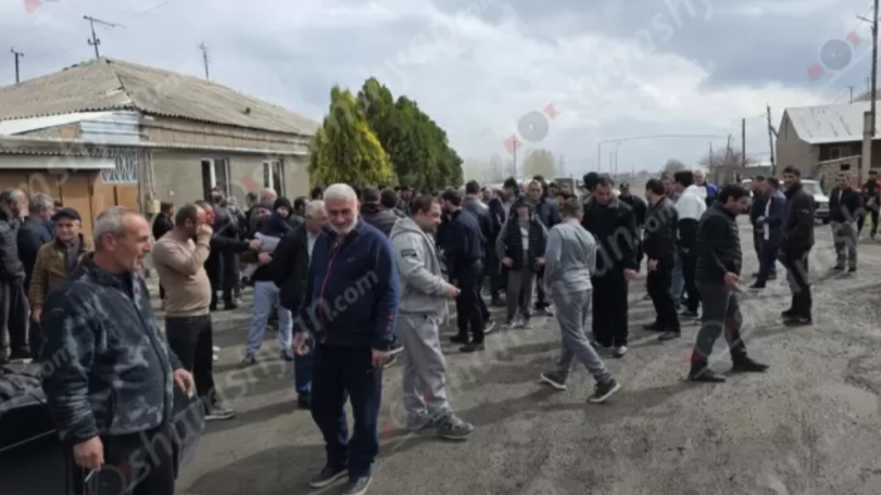 Armenian villagers protest decades-long road neglect