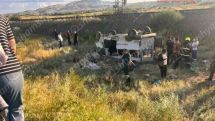 Three in critical condition after car crash near Armenian village