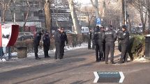 Heavy police presence seen near Yerevan church ahead of Pashinyan's visit