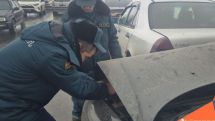 В Раздане столкнулись четыре автомобиля