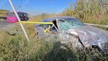 В Ереване обслуживающий маршрут №38 автобус попал в ДТП