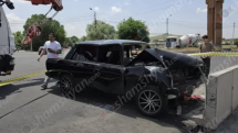 Բարեղամի խաչմերուկում բախվել են «Mercedes»-ն ու «ՎԱԶ 2107»-ը