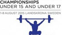 Weightlifter Karen Margaryan wins silver medal in 2015 Youth European Championships 