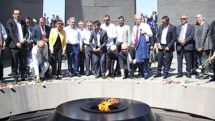 Прибывшие в Армению для участия в открытии 6-х летних Всеармянских игр гости из Турции посетили Музей-институт Геноцида армян 