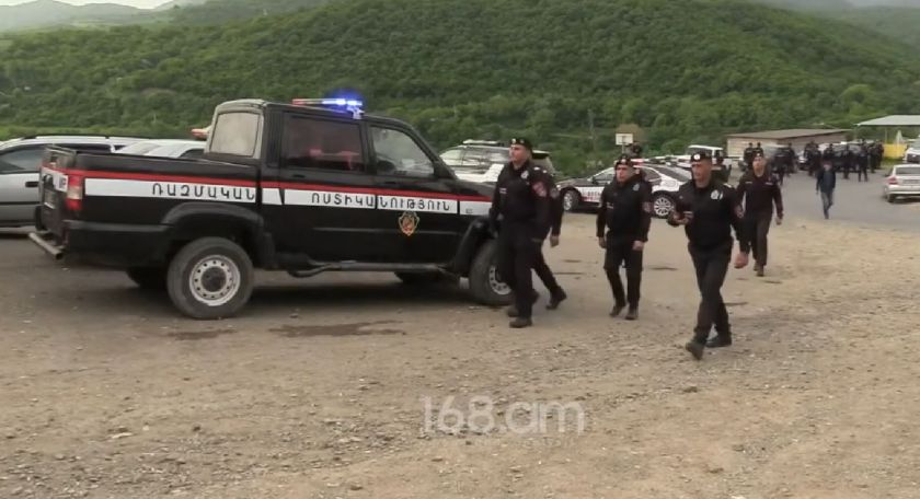 Почему в село Киранц стянуты силы Полиции? Разъяснение МВД Армении