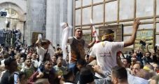 В Иерусалиме с утра усилили меры безопасности перед схождением Благодатного огня