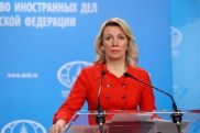 Զախարովա. Մոսկվան ողջունում է Ղազախստանում նախատեսված Հայաստանի և Ադրբեջանի արտգործնախարարների առաջիկա հանդիպումը