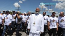 Шествие движения «Тавуш во имя Родины» во главе с архиепископом Багратом Галстаняном достигло Еревана. Фоторепортаж