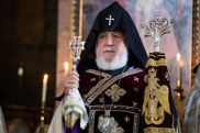 Католикос Гарегин II: Давайте объединимся вокруг светлой идеи армянской независимой государственности