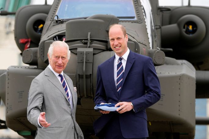 Prince William takes over senior military role from King Charles