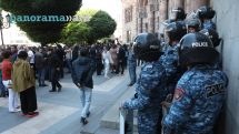 Կառավարության մոտից երեխուն խփելով տարան. Ականատես