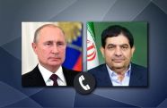 Պուտինը հեռախոսազրույց է ունեցել Իրանի գործադիր իշխանության ղեկավարի պաշտոնակատարի հետ