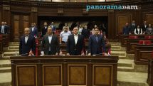 Armenian parliament pays tribute to late Iranian president