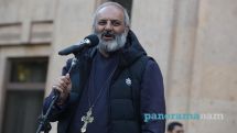 Archbishop Bagrat says discussed protest movement with Armenian religious leader