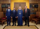 Catholicos Aram I meets with SDHP members