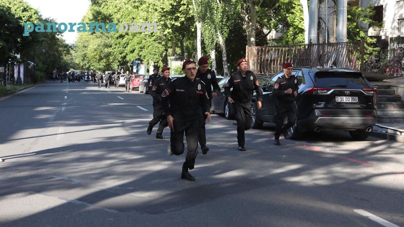 Armenian police detain over 190 protesters in Yerevan