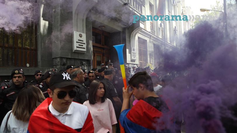 Protest leader blasts Armenian Prosecutor's Office for pro-government bias