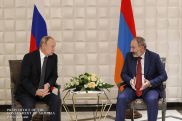 Putin sends birthday greetings to Pashinyan