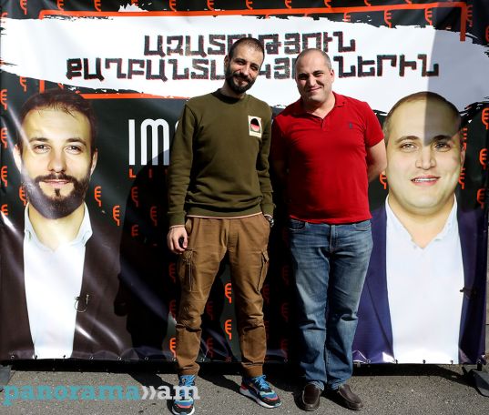 Прокуратура подала ходатайство об аресте Нарека Самсоняна и Вазгена Сагателяна (прямая трансляция)