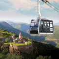 International յournalists visit 'Wings of Tatev' aerial tramway, Tatev Monastery