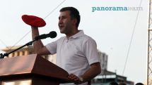 Рубен Меликян: От имени инициативы «5 правозащитников» хочу подарить красный берет Защитнику прав человека Армении