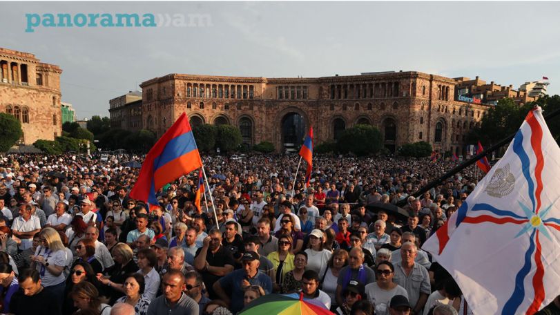 Բագրատ Սրբազանի առաջնորդած շարժման հանրահավաքը՝ Հանրապետության հրապարակում.  ՖՈՏՈՌԵՊՈՐՏԱԺ