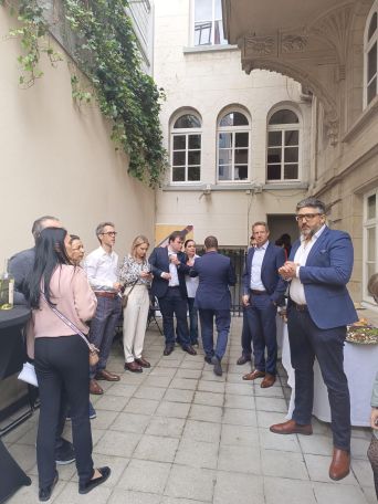 Armenian Embassy in Belgium hosts Armenian wine tasting