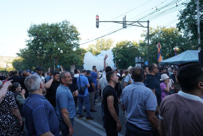 Ալեն Սիմոնյան. Ոստիկանությունն արդարացիորեն կիրառել է լուսաձայնային  նռնակները