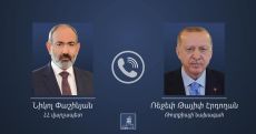Pashinyan, Erdogan hold phone call