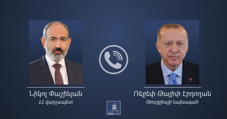 Pashinyan, Erdogan hold phone call