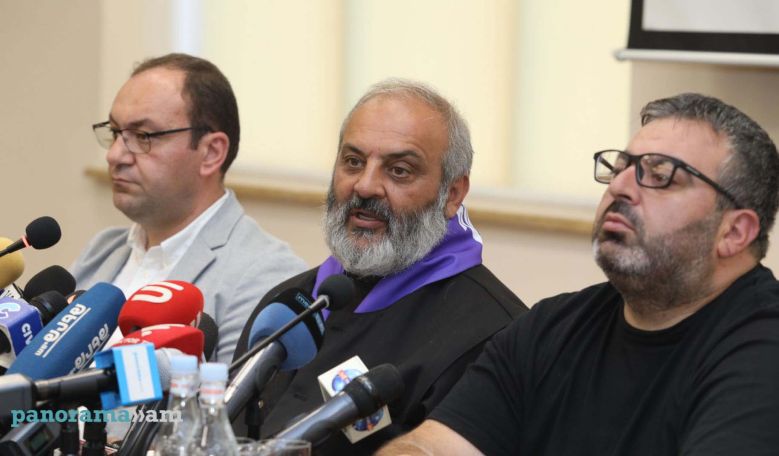 Archbishop says Armenian church not involved in protest movement
