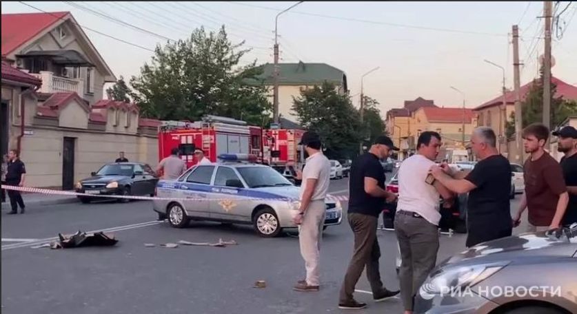 Gunmen kill 15 police officers and several civilians in Russia's Dagestan