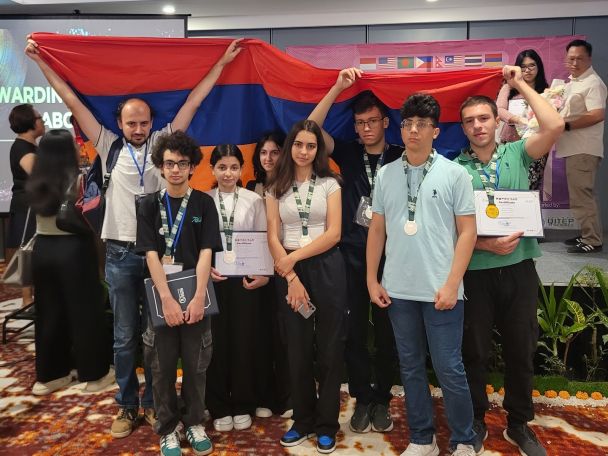 Armenian students win 8 medals at Applied Biology Olympiad