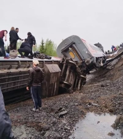 Վորկուտա-Նովոռոսիյսկ գնացքի 9 վագոն ռելսերից դուրս է եկել , զոհերի մասին տեղեկությունը ճշտվում է