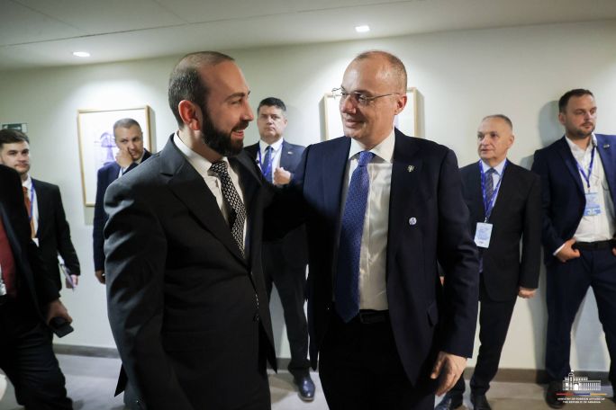 Armenian, Albanian FMs discuss regional issues
