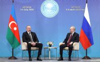 Աստանայում մեկնարկել են Վլադիմիր Պուտինի և Իլհամ Ալիևի բանակցությունները