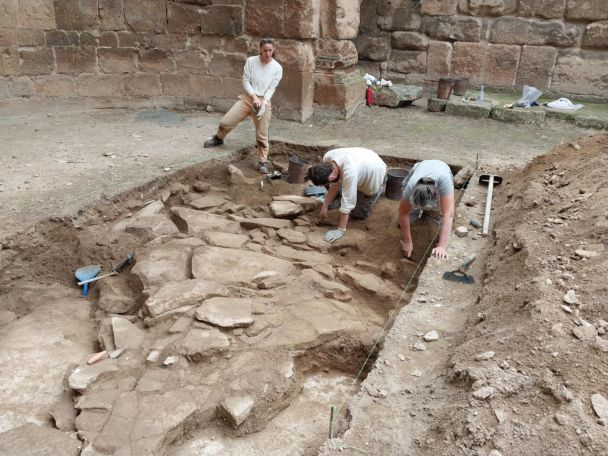 Excavations underway at medieval temple in Armenia's Shirak
