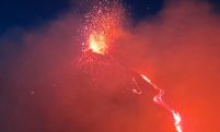 Проснулся один из самых высоких вулканов в Европе – Этна на Сицилии