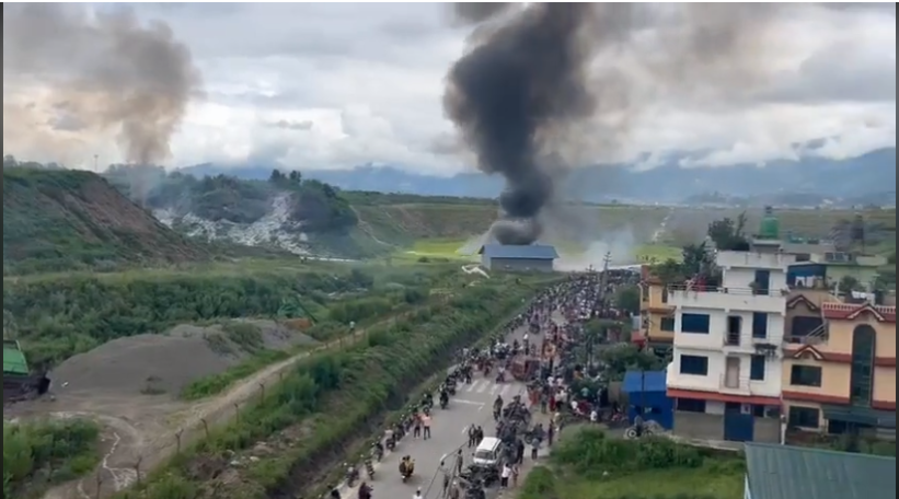 Passenger plane crashes during takeoff in Nepal